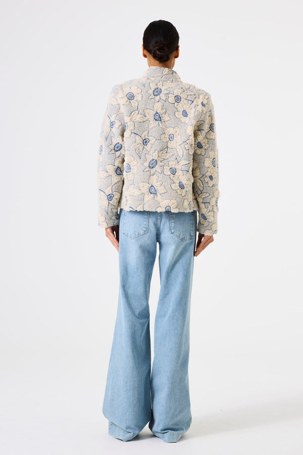 Garcia Flower Knit Jacket