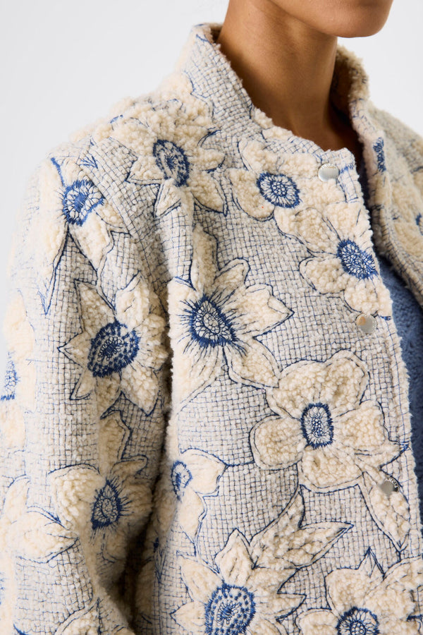 Garcia Flower Knit Jacket