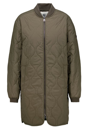 Garcia Long Padded Bomber Jacket