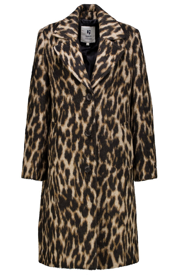 Garcia Leopard Print Jacket