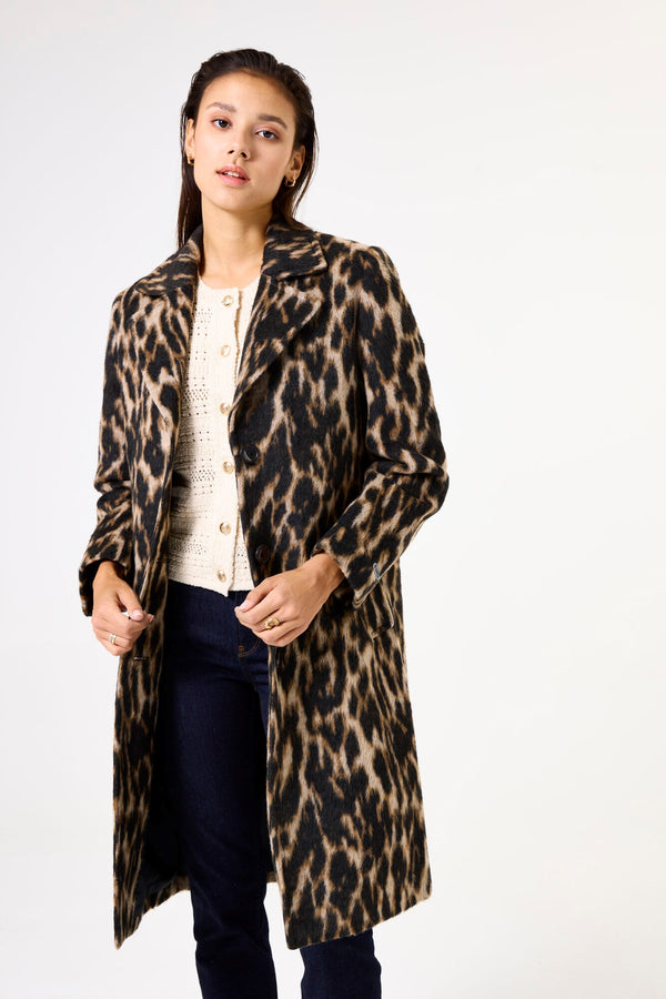 Garcia Leopard Print Jacket