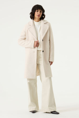 Garcia Long Soft Bouclé Coat