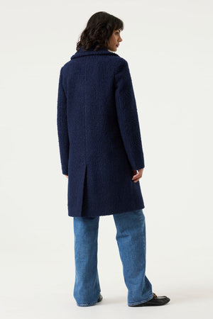 Garcia Long Soft Bouclé Coat