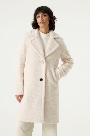 Garcia Long Soft Bouclé Coat