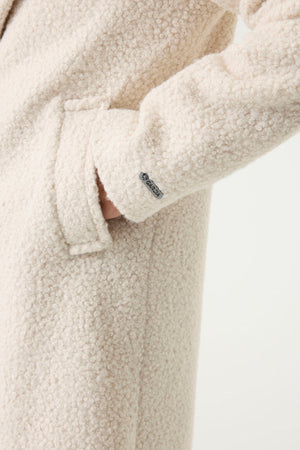Garcia Long Soft Bouclé Coat