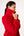 Manteau bouclé rouge Garcia