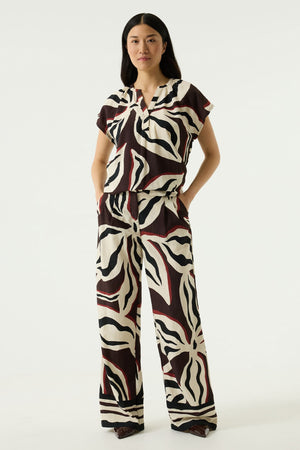 Garcia Wide Fit All Over Print Trousers