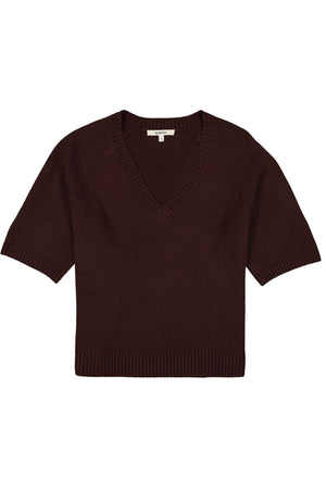 Garcia V-Neck Short Sleeve Sweater