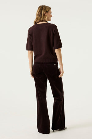 Garcia V-Neck Short Sleeve Sweater