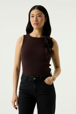 Garcia Corduroy Sleeveless Top