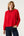 Garcia Raglan Sleeve Red Sweater