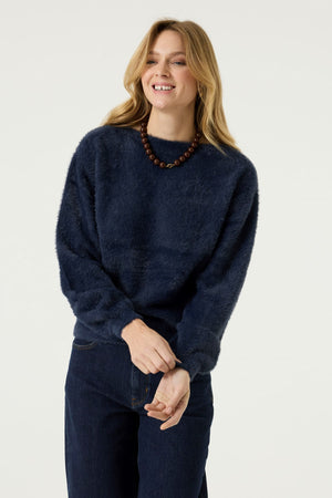 Garcia Fluffy Pullover Sweater