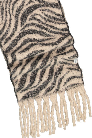 Garcia Extra Long Ladies Zebra Print Scarf