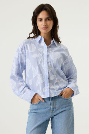 Garcia Flower Pattern Blouse