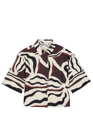 Garcia All Over Print Blouse