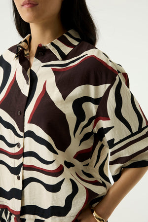 Garcia All Over Print Blouse