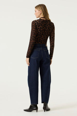 Garcia Long Sleeve Printed Top