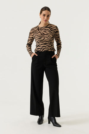 Garcia Long Sleeve Printed Top