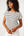 T-shirt à rayures Garcia pour femme avec manches retroussées