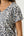 T-shirt Garcia à col en V et imprimé vagues dévorées