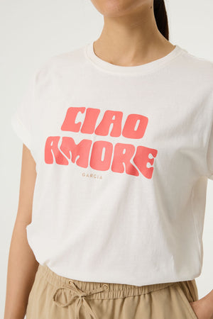 T-shirt à motif Garcia