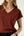 Garcia Metallic Yarn Chili Bush V-Neck T-Shirt