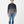 Leo Chevalier Cable Gradient 1/4 Zip Mock Sweater