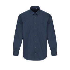 Chemise boutonnée en maille unie Leo Chevalier