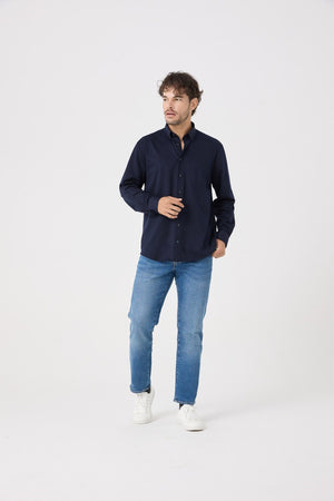 Leo Chevalier Solid Knitted Shirt