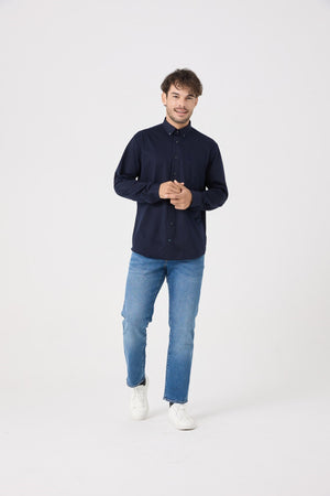 Leo Chevalier Solid Knitted Shirt