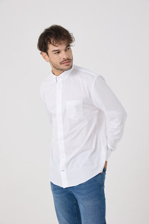 Leo Chevalier Solid Knitted Shirt
