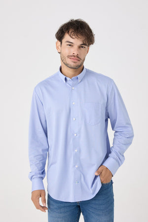 Leo Chevalier Solid Knitted Shirt
