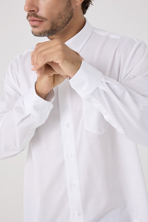 Leo Chevalier Solid Knitted Shirt
