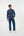 Leo Chevalier Navy Gradient Crew Neck Sweater