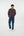 Leo - Pull homme col rond en coton et acrylique à texture bicolore