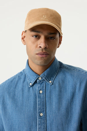 Garcia Corduroy Embroidered Hat