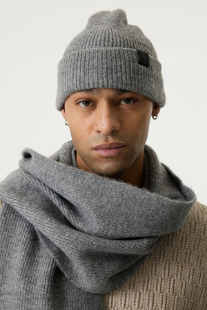 Garcia Iron Grey Toque with sewn in Garcia Label