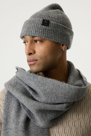 Garcia Iron Grey Toque with sewn in Garcia Label