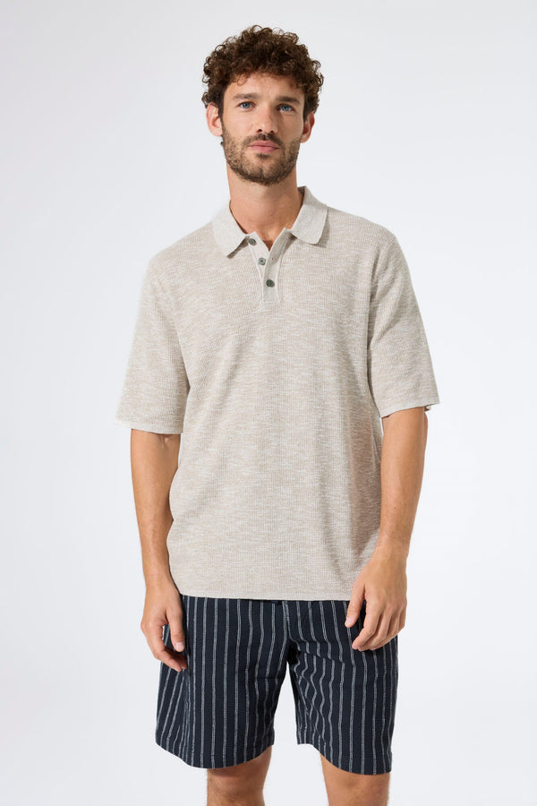Garcia Linen Blend Polo