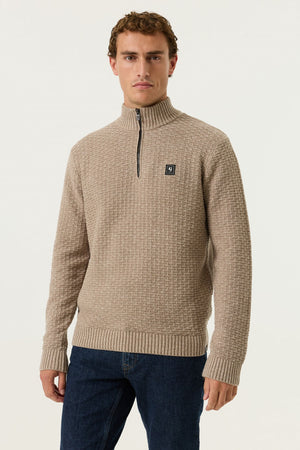 Garcia 1/4 Zip Knitted Sweater