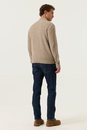 Garcia 1/4 Zip Knitted Sweater