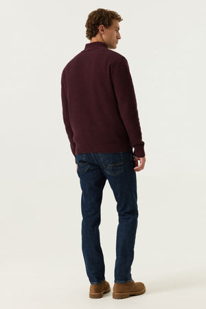 Garcia 1/4 Zip Knitted Sweater