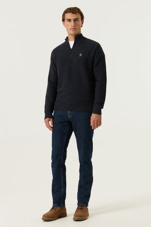 Garcia 1/4 Zip Knitted Sweater