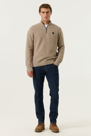 Garcia 1/4 Zip Knitted Sweater