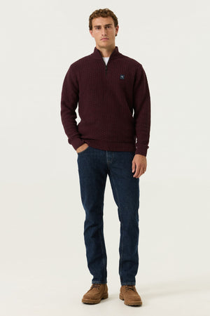 Garcia 1/4 Zip Knitted Sweater