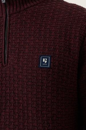 Garcia 1/4 Zip Knitted Sweater