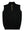 Pull col montant zippé 1/4 pour homme, sans manches, uni