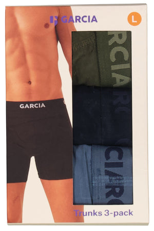Lot de 3 boxers colorés Garcia