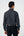 Chemise ajustée en coton élasthanne sans repassage à col évasé pour homme
