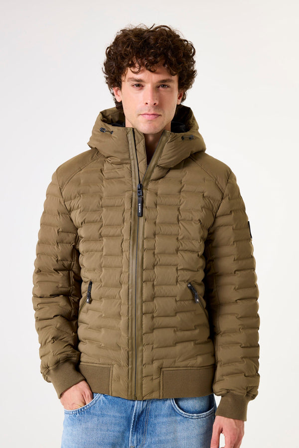 Garcia Green Lightly Padded Puffer Jacket